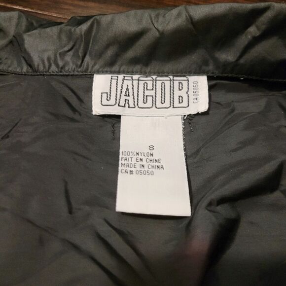 2/$20 Vintage Y2K Jacob Black Buttons Down Shirt Size: Small - Picture 5 of 5